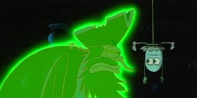 Cartel de Noche de Brujas/Un Buen Vecino