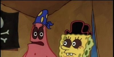 Cartel de ¡Piratas!/El abismo