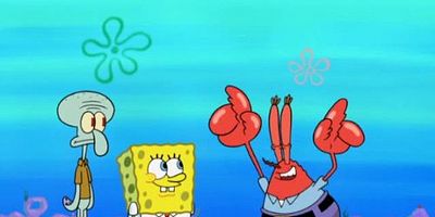 Cartel de ¡Hola Fondo de Bikini!