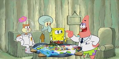 Cartel de Patrick! The Game/The Sewers of Bikini Bottom