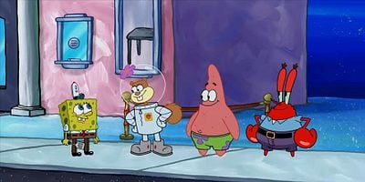 Cartel de SpongeBob LongPants/Larry's Gym