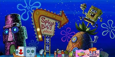 Cartel de SpongeBob's Place/Plankton Gets the Boot