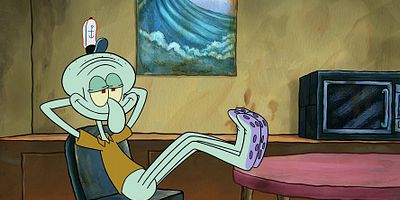 Cartel de Plankton's Intern/Patrick's Tantrum