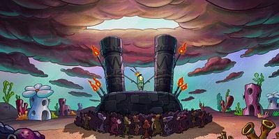 Cartel de Gary's Got Legs/King Plankton