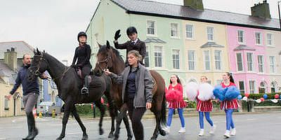 Cartel de Desfile triunfal