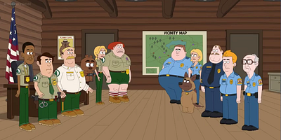 Cartel de Paradise PD y Brickleberry