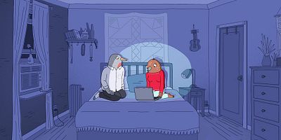 Cartel de El chico del deli