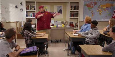 Cartel de Que algunos niños se queden atrás