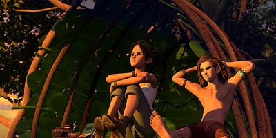 Cartel de Tarzan Meet Jane