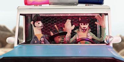 Cartel de To Protect and Swerve/Robo-Truck of the Future