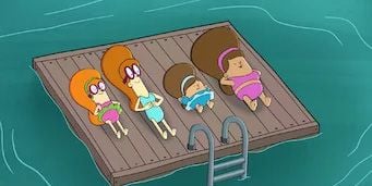 Cartel de El Capitán Calzoncillos y la lunática locura del lúgubre Luminoseo