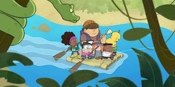 Cartel de El Capitán Calzoncillos y el abismal altercado del abominable Muelaltura