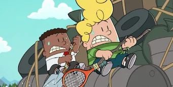 Cartel de El Capitán Calzoncillos y la polarizada paliza de los pésimos Popolizontes