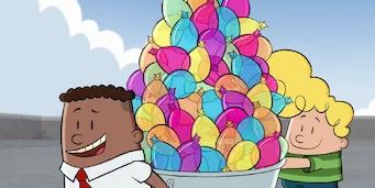 Cartel de El Capitán Calzoncillos y el rarísimo desconcierto de la rigurosa Mutantina