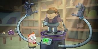 Cartel de El Capitán Calzoncillos y las horribles tretas de la Hidra de la Tarea