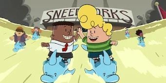 Cartel de El Capitán Calzoncillos y los míticos problemas horribles de la momia de papel higiénico