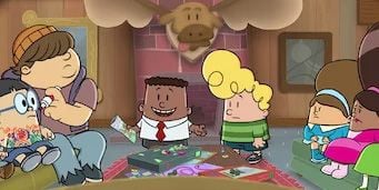 Cartel de El Capitán Calzoncillos y la desastrosa destrucción de la diabólica Divampira