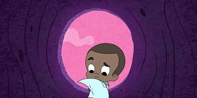 Cartel de El tesoro de Sierra Harvey / Día de bebés en casa