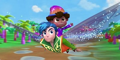 Cartel de Macy guía el camino / Brillolímpicos