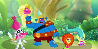 Cartel de Juego de Troll / Finn cascada