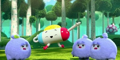 Cartel de Los tres yeticitos