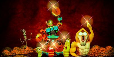 Cartel de Larva Rangers 1