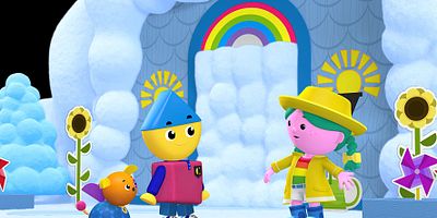 Cartel de Charlie meteorólogo / Charlie pega el estirón