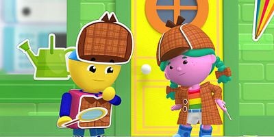 Cartel de Charlie bufón / Charlie detective