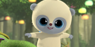 Cartel de El hogar perfecto para el oso de anteojos