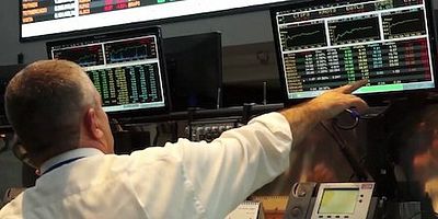 Cartel de El mercado de valores