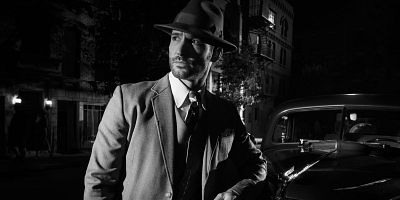 Cartel de Una historia en clave noir