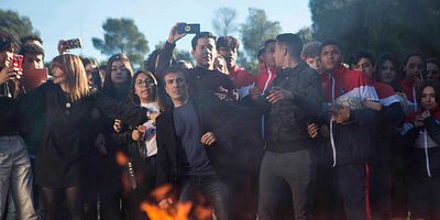 Cartel de La infección