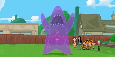 Cartel de El Ataque de la Gigante Candace