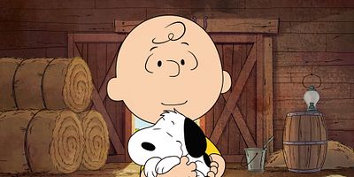 Cartel de La felicidad es un perro bailarín