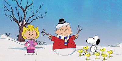 Cartel de La felicidad es un día de nieve