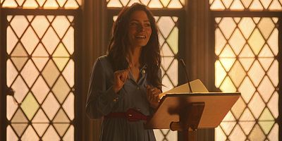 Cartel de En la estación del metro a medianoche