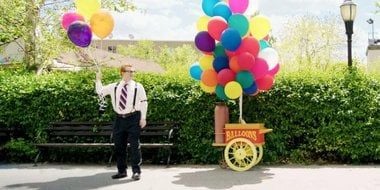 Cartel de Up: El Carrito de Globos Escapa