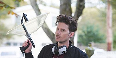 Cartel de Grabando en la oscuridad