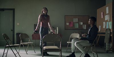 Cartel de Terrror en los pasillos