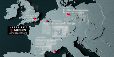 Cartel de Algo paso en La Rambla