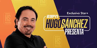 Cartel de Hugo Sanchez Presenta: Karim Benzema