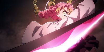 Cartel de Mitsuri Kanroji, el Pilar del Amor