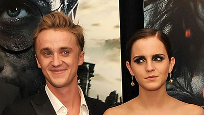 Así lucían Emma Watson y Tom Felton en el primer día de rodaje de ‘Harry Potter’ noticias imagen