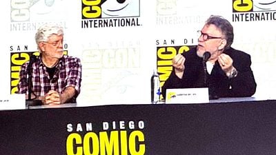 Guillermo del Toro y George Lucas comparten momento histórico en Comic-Con 2025 noticias imagen