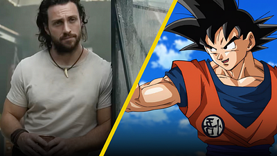 Así se vería Aaron Taylor-Johnson (Kraven) como Super Saiyajin 4 en 'Dragon Ball'