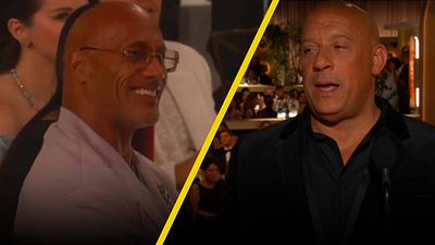 Vin Diesel y Dwayne Johnson 'La Roca' protagonizan el momento más incómodo de los Golden Globes 2025 noticias imagen