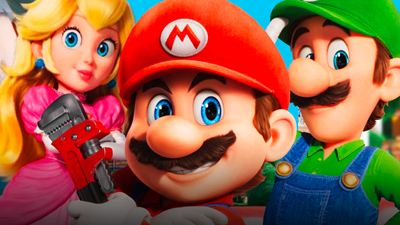 'Super Mario Bros, la película' Familia va a Cinépolis disfrazada y se hace viral