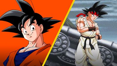 Así se verían Goku y los personajes de 'Dragon Ball Z' si fueran de 'Street Fighter'