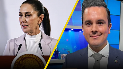 "Que le regresen su programa": Claudia Sheinbaum pide que conductor despedido vuelva a la televisión noticias imagen
