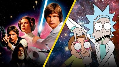 Así se verían los personajes de Star Wars en el universo animado de ‘Rick y Morty’